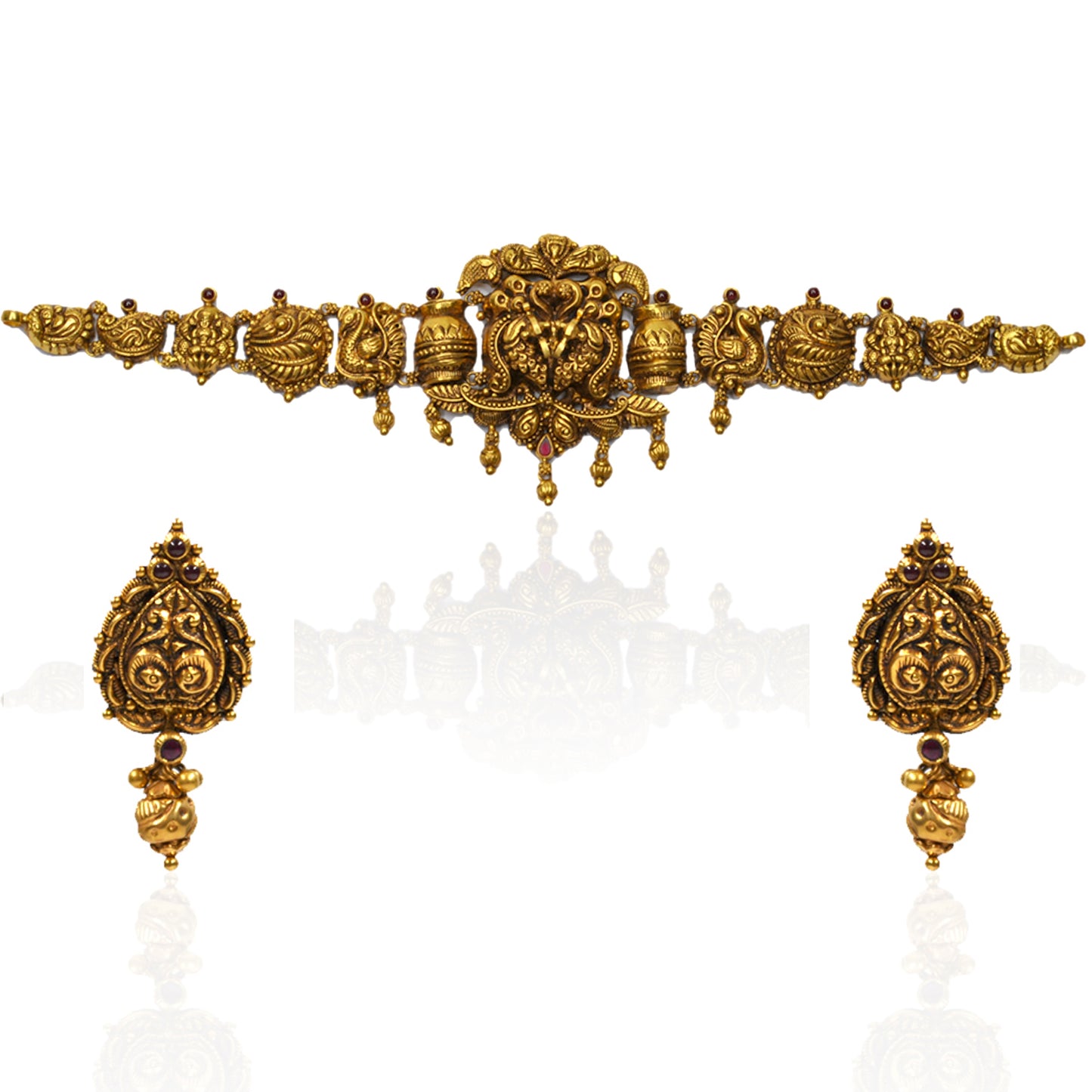 Traditional Antique Gold Choker