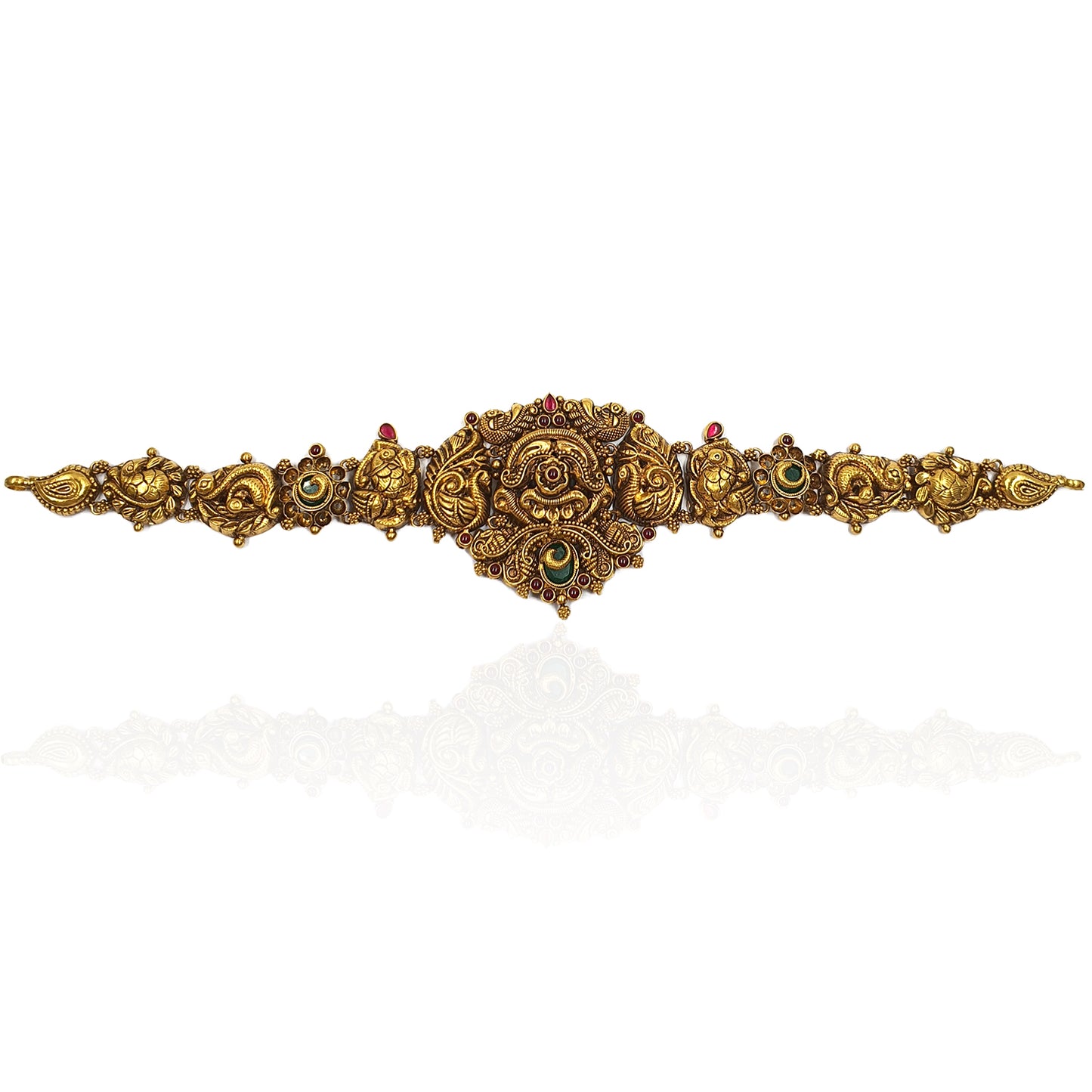 Aadya Antique Gold Choker