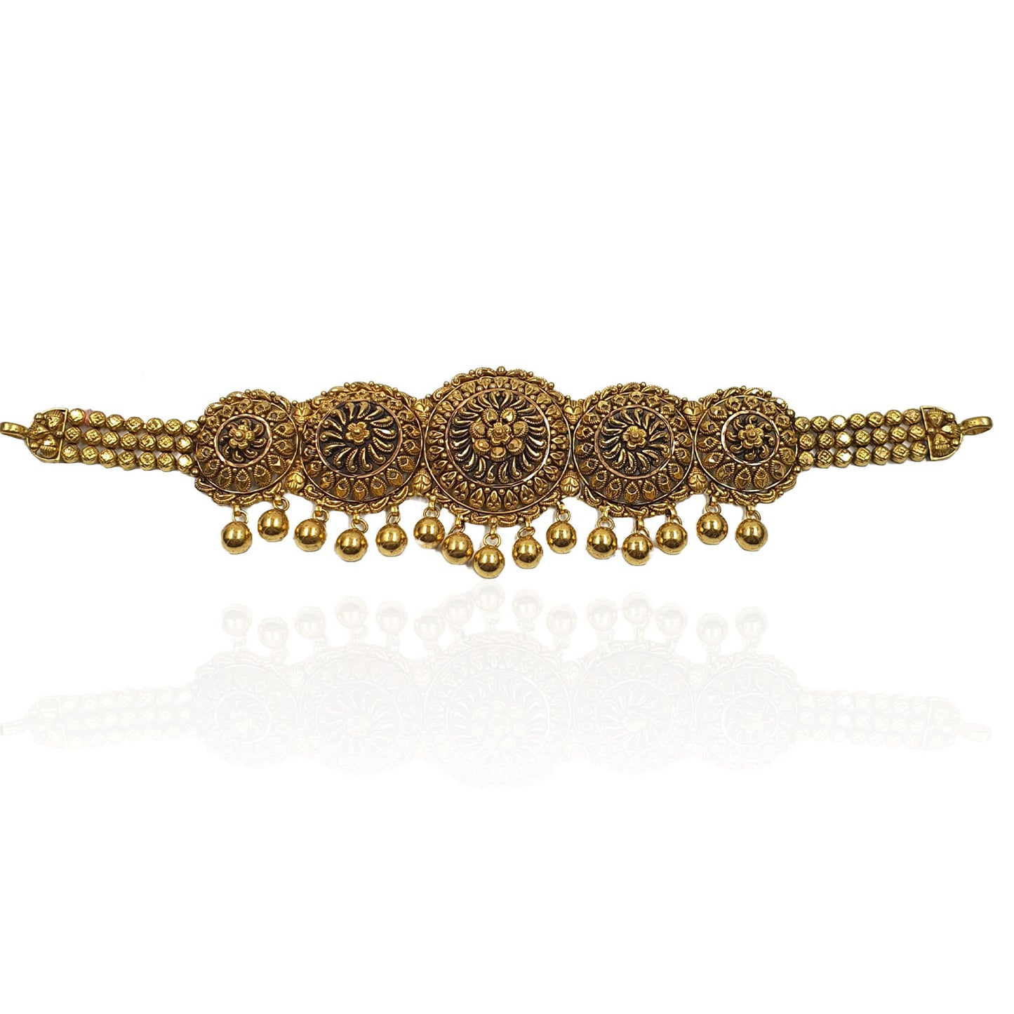 Shusima Antique Gold Choker