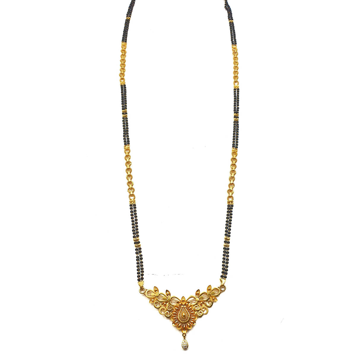 Apraudha Artistic Gold Mangalsutra