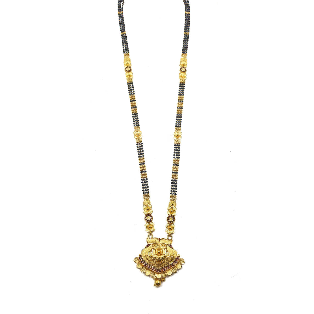 Chitra Floral Gold Mangalsutra