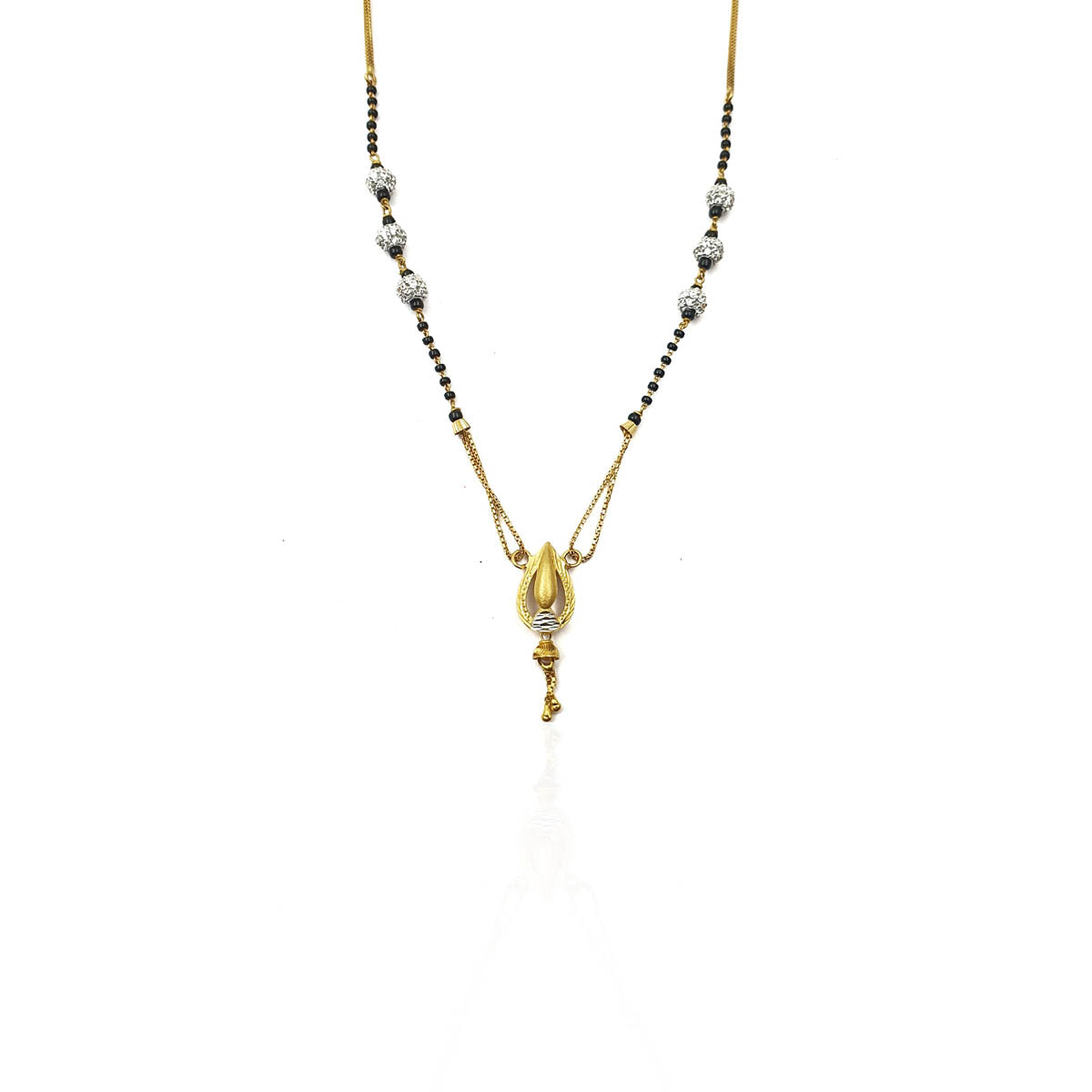 Muktakesha Fancy Gold Mangalsutra