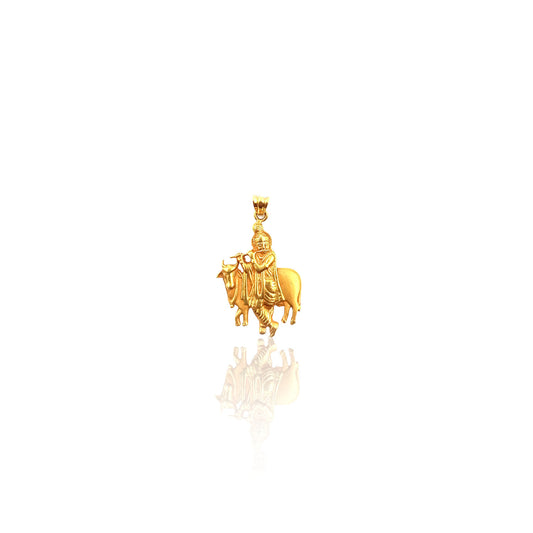 Corbett Lord Ghanashyaam Gold Pendant