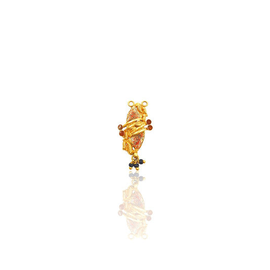 Agathe Fancy Gold Pendant