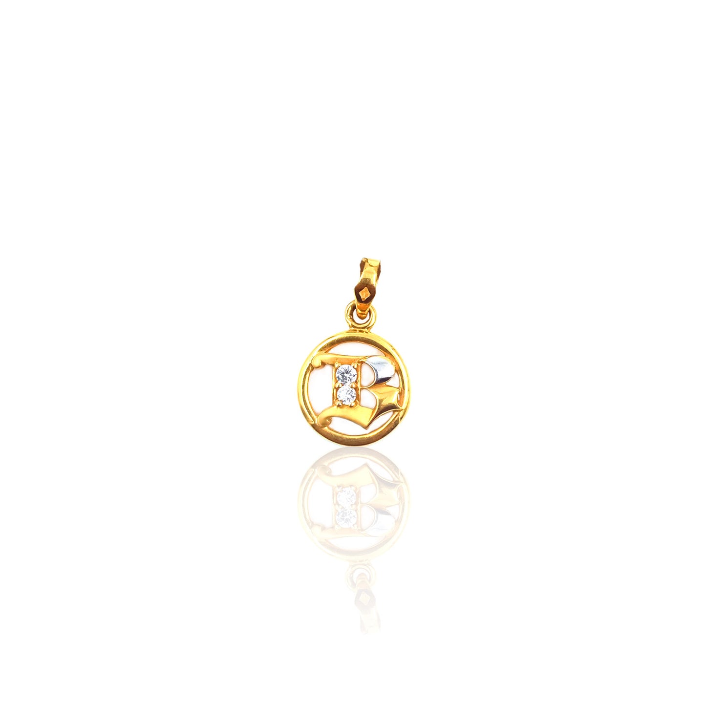 Desideria Alphabet Gold Pendant