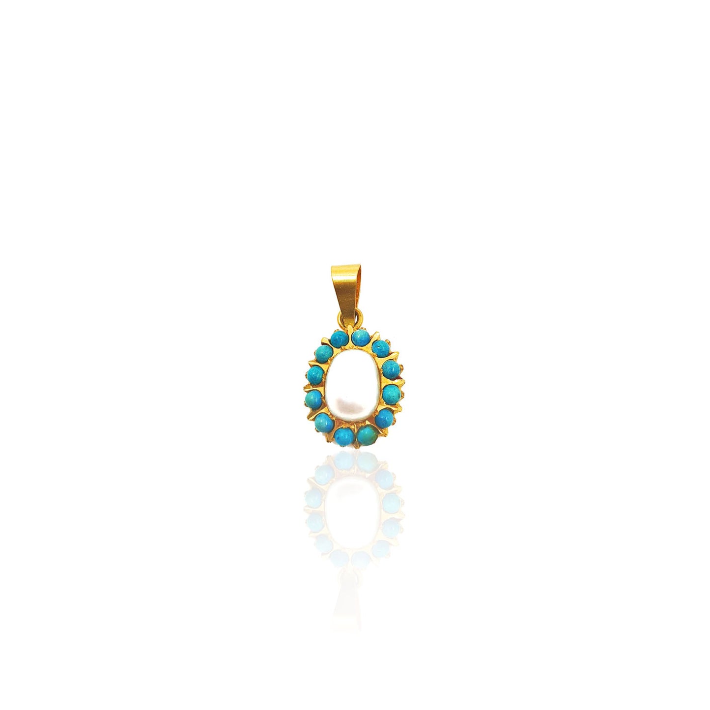 Adelle Fancy Gold Pendant