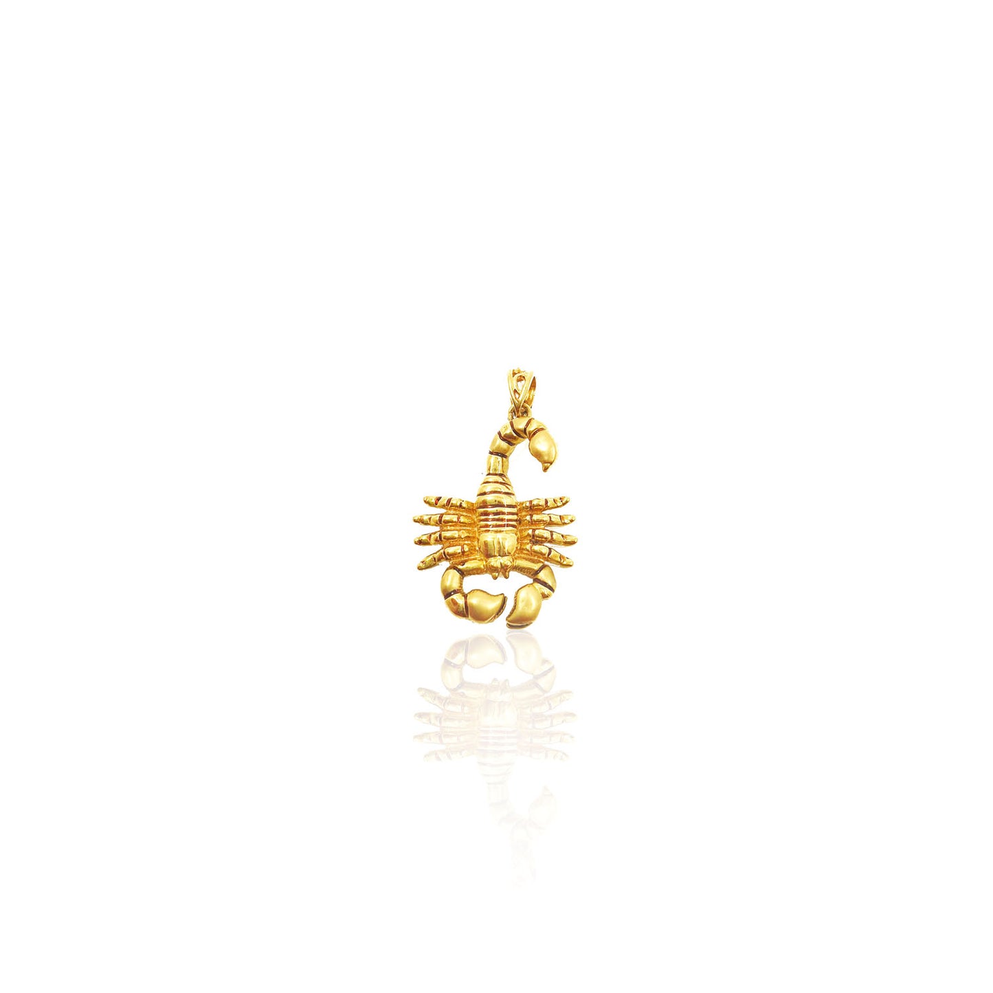 Adilene Gold Crab Pendant