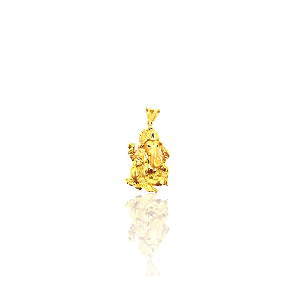 Chattie God Figure Gold Pendant