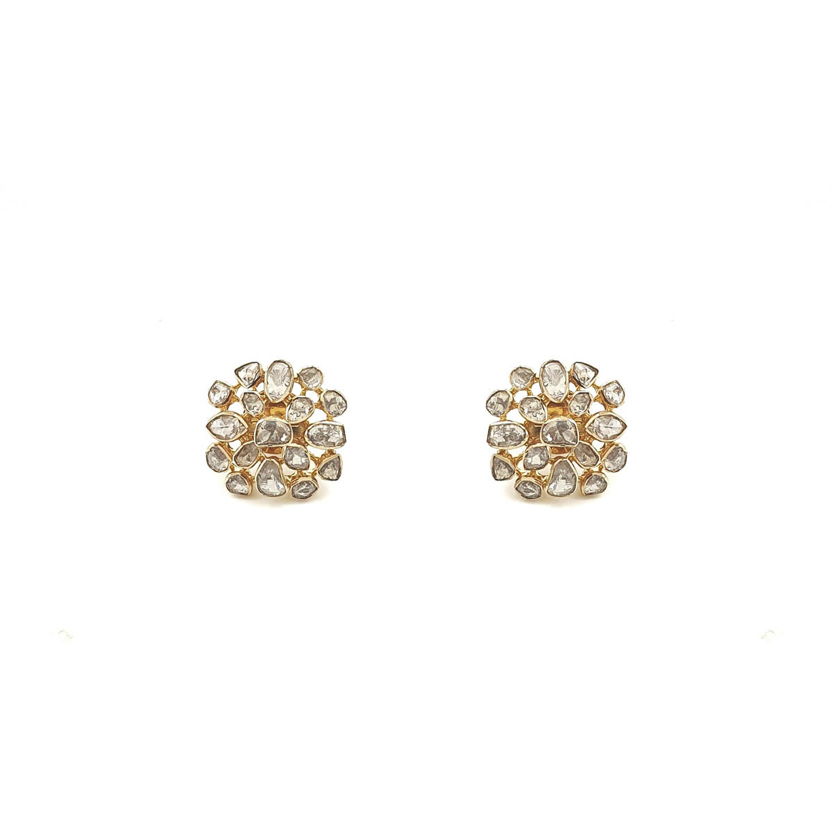 Modern Polki Stud Earring