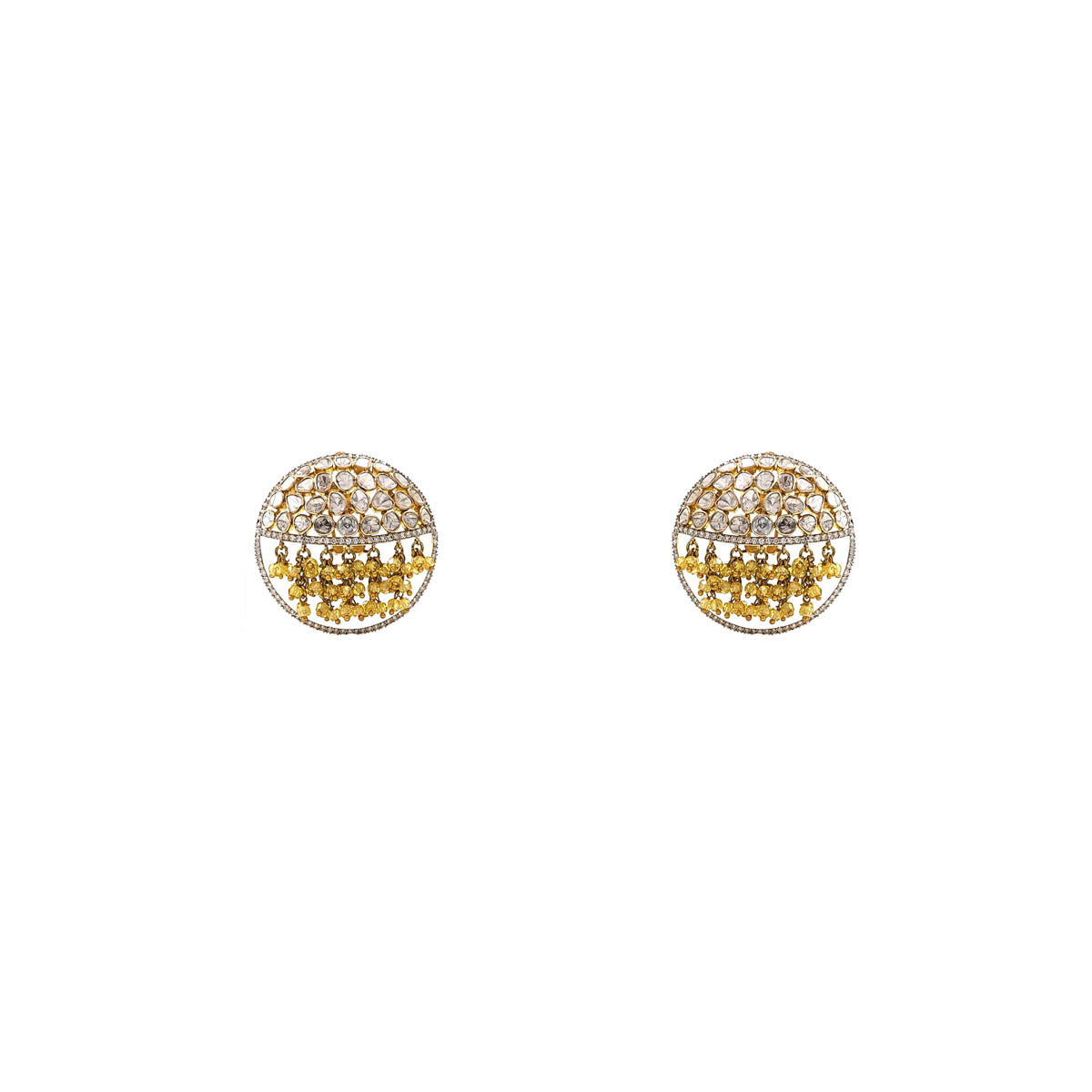 Millionaire Polki Stud Earring