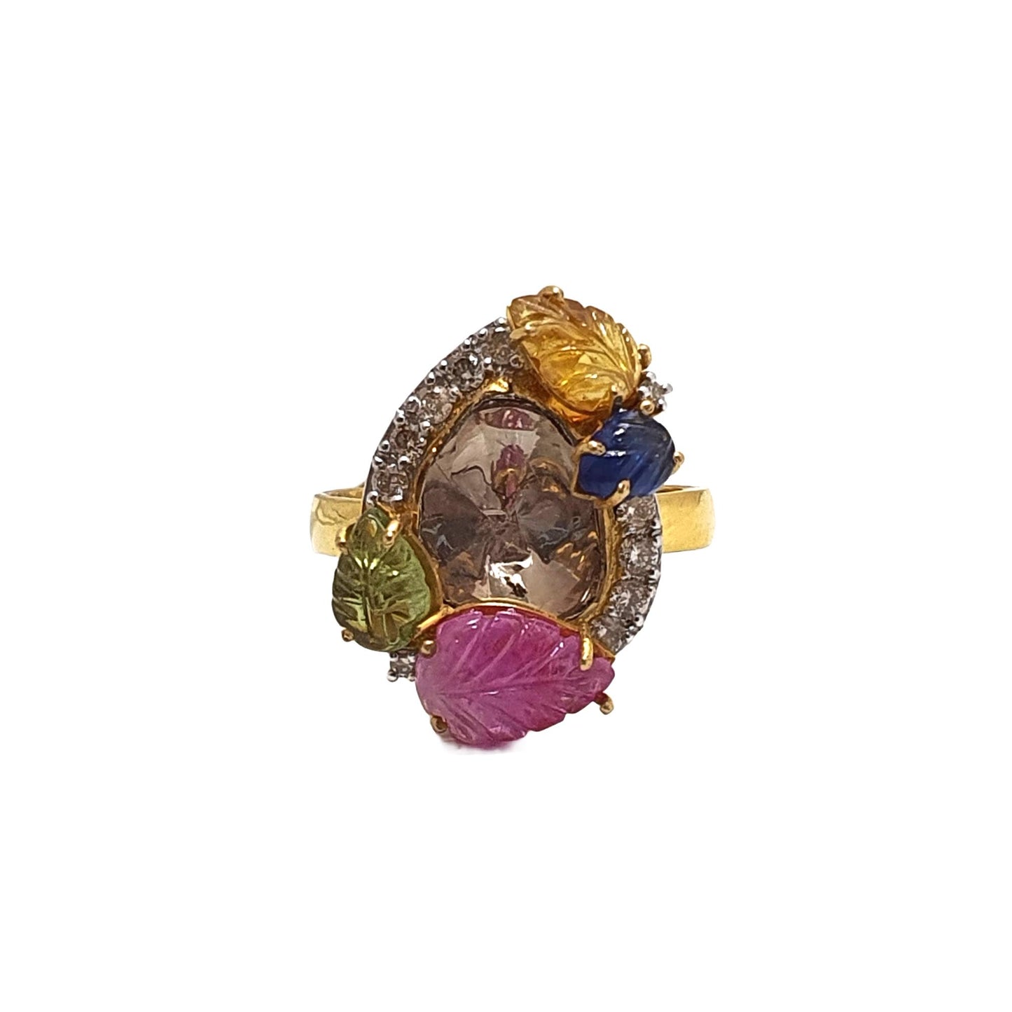 Adaa Polki Ring