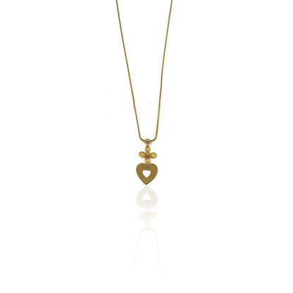 Akshita Drop Loved Pendant Set