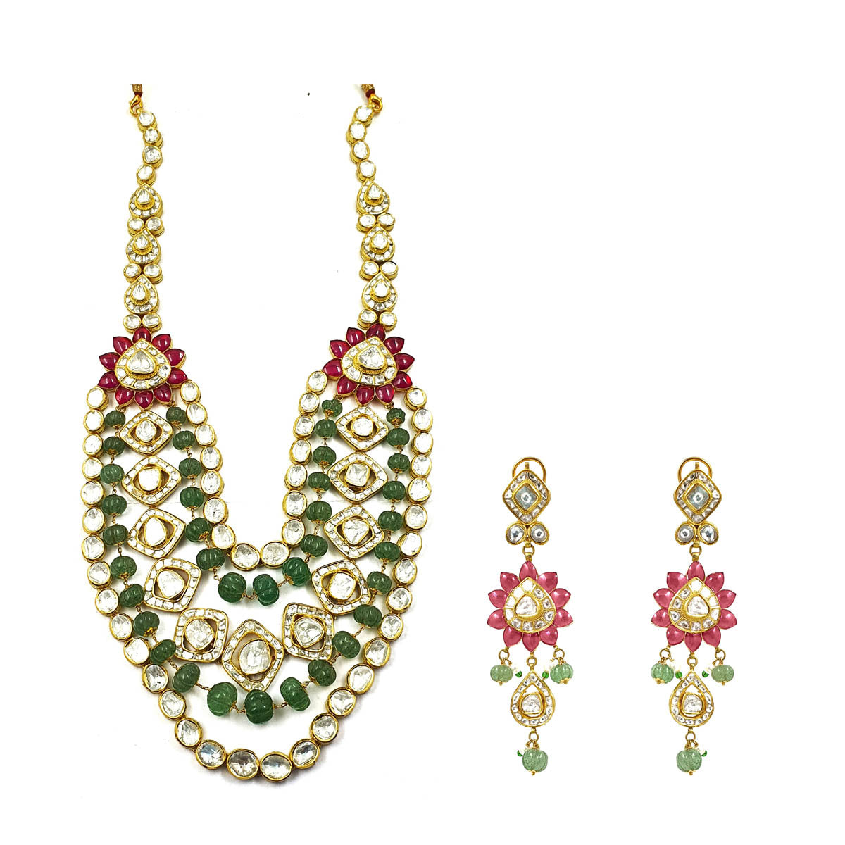 Bikaner Special Polki Necklace