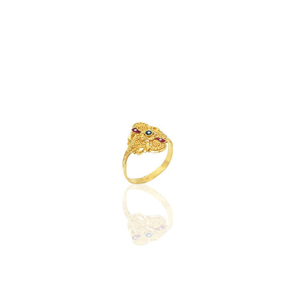 Arlette Traditional Gold Ring