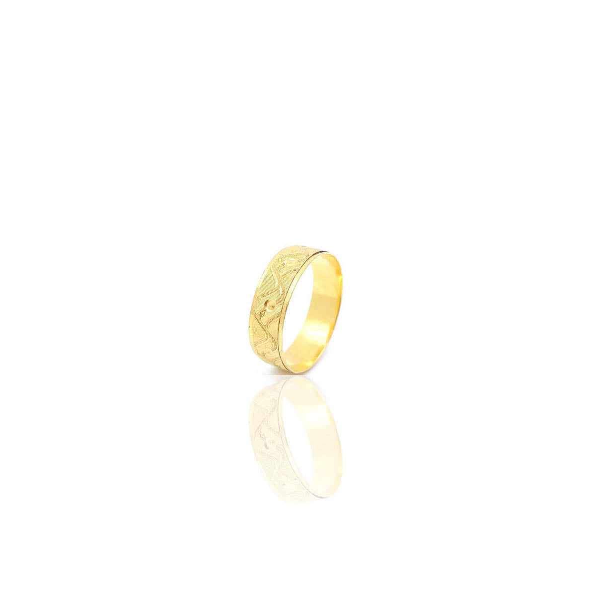 Aiglentine Gold Round Ring Bands