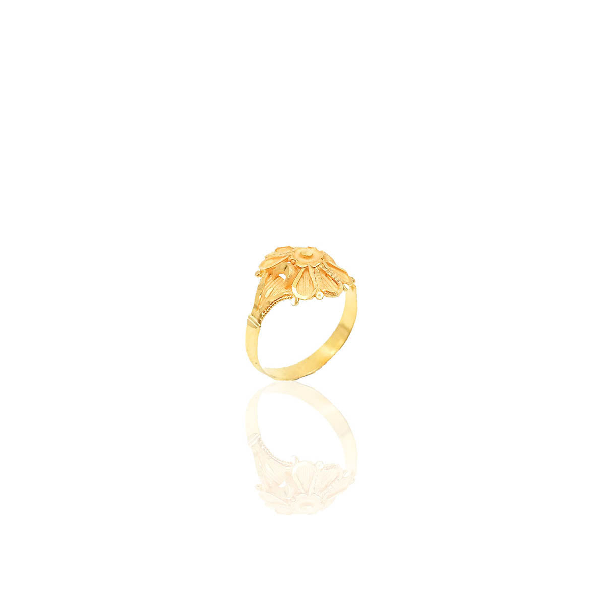 Arline Traditional Gold Ring