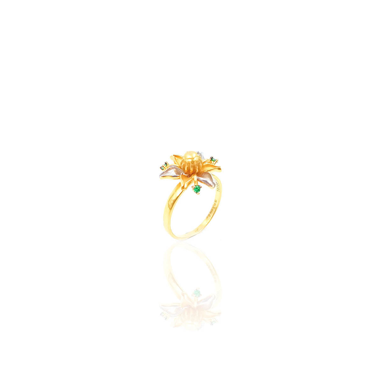 Andree Floral Gold Ring