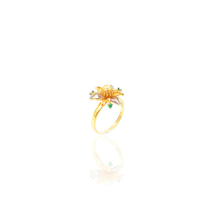 Andree Floral Gold Ring