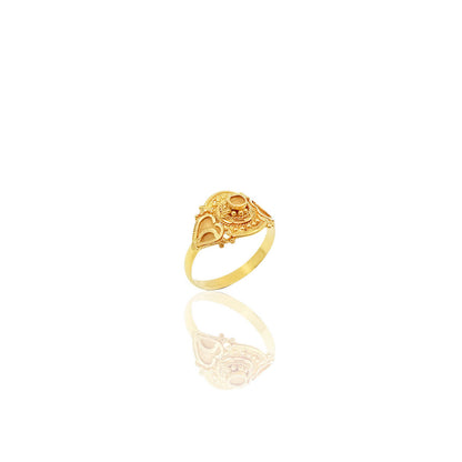 Arletta Traditional Gold Ring