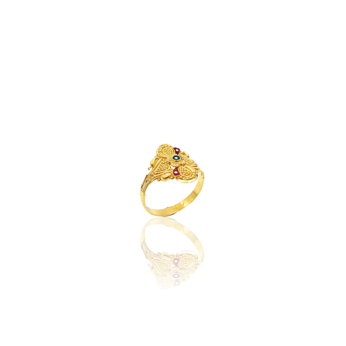 Arleta Traditional Gold Ring