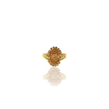 Light Weight Traditional Gold Ring