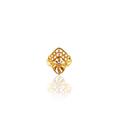 Arielle Traditional Gold Ring