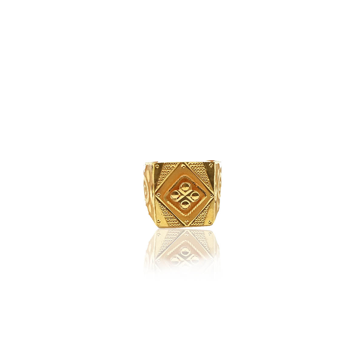 Bayley Mens Gold Ring