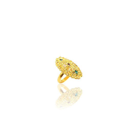 Ariele Traditional Gold Ring