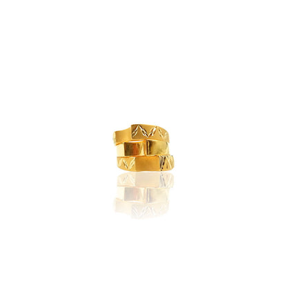 Adrien Treasure Gold Band Ring