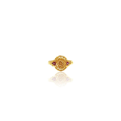 Apolline Traditional Gold Ring