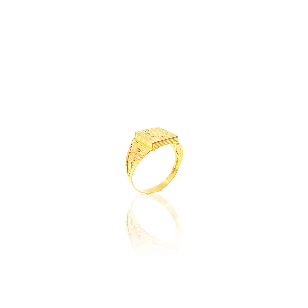 Bailee Mens Gold Ring