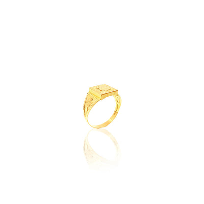 Bailee Mens Gold Ring