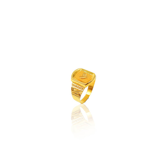 Adalyn Mens Gold Ring