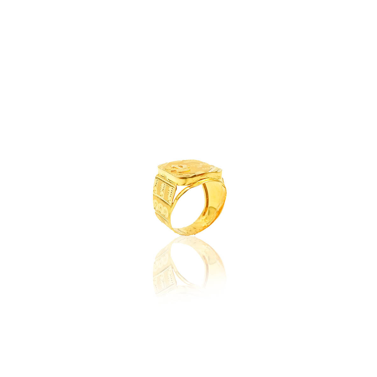 Babette Mens Gold Ring