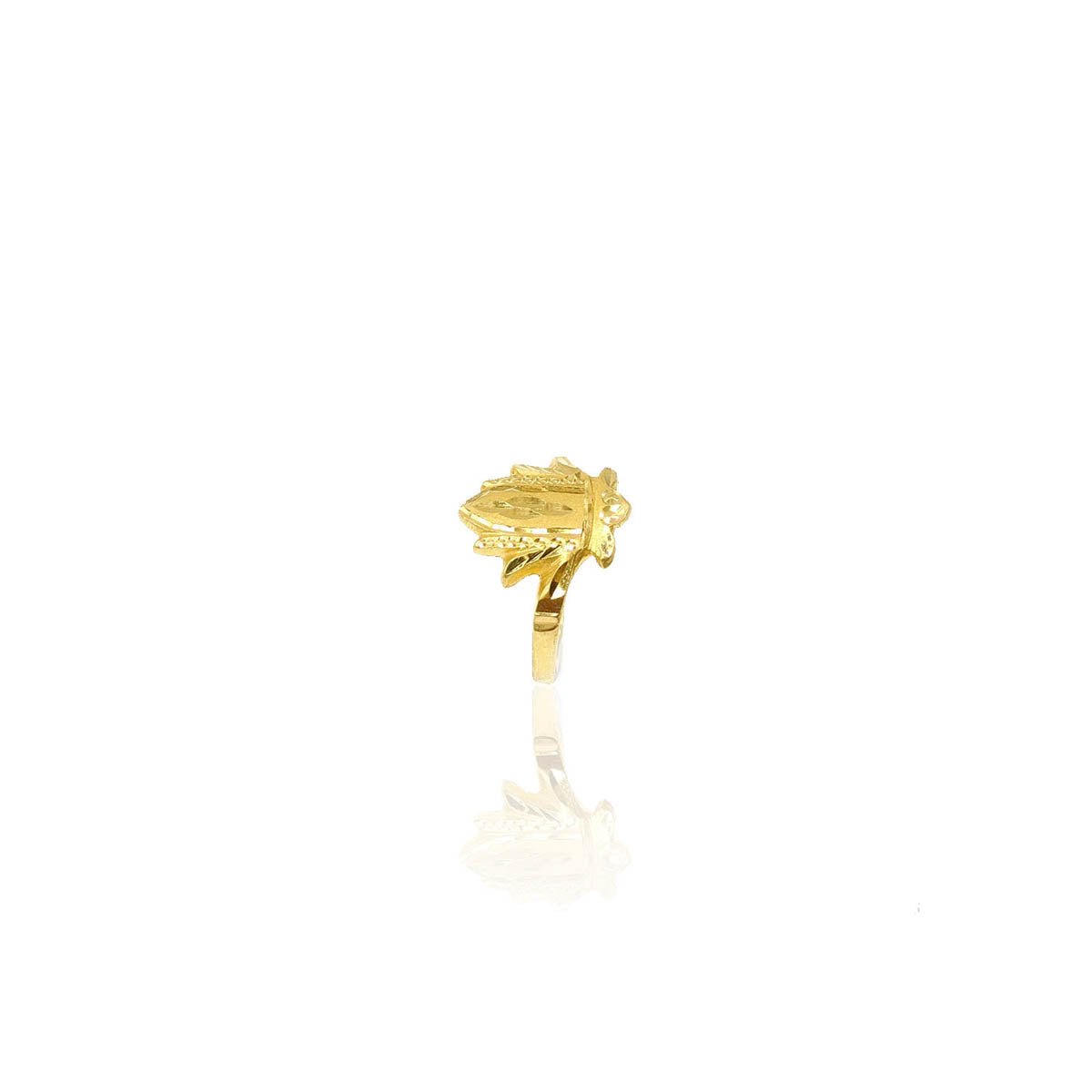 Amarante Casting Gold Ring