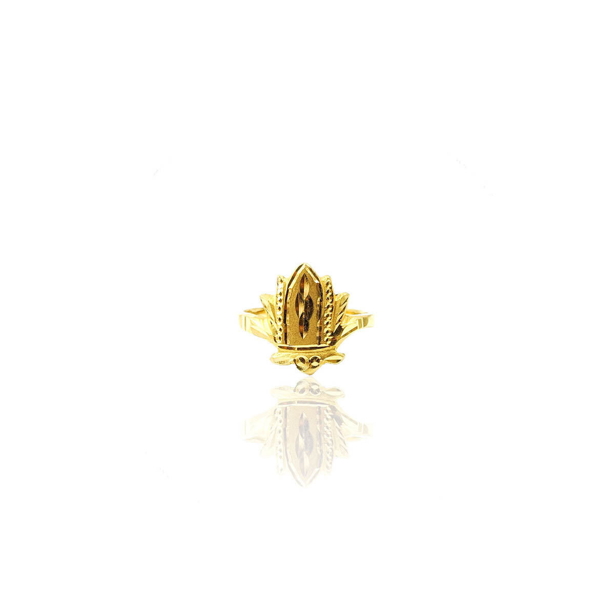 Amarante Casting Gold Ring