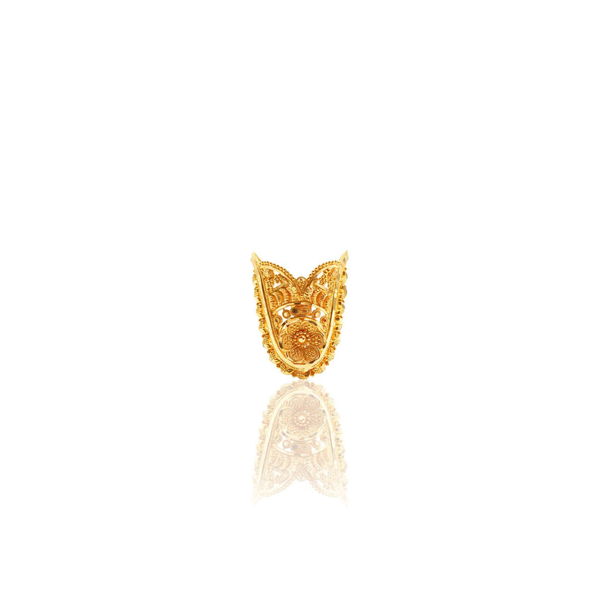 Ansel Traditional Gold Ring