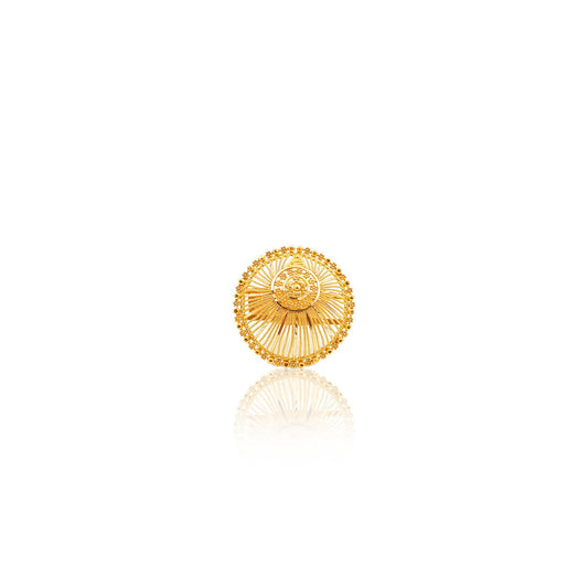 Aubree Cocktail Gold Ring