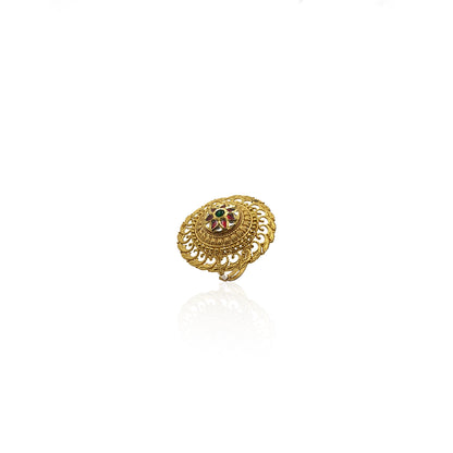 Ameyaa Artistic Traditional Gold Ring