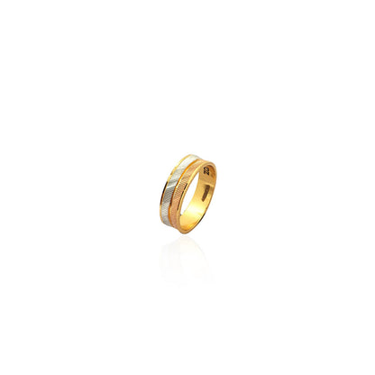 Angha Fancy Gold Band Ring