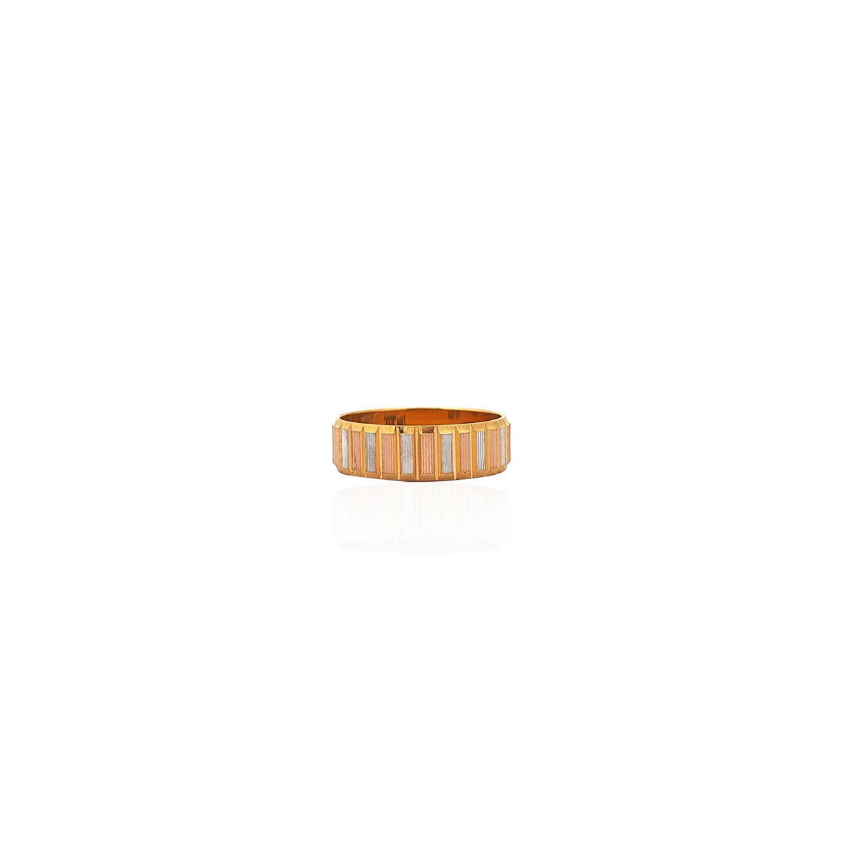 Anisha Modern Gold Band Ring