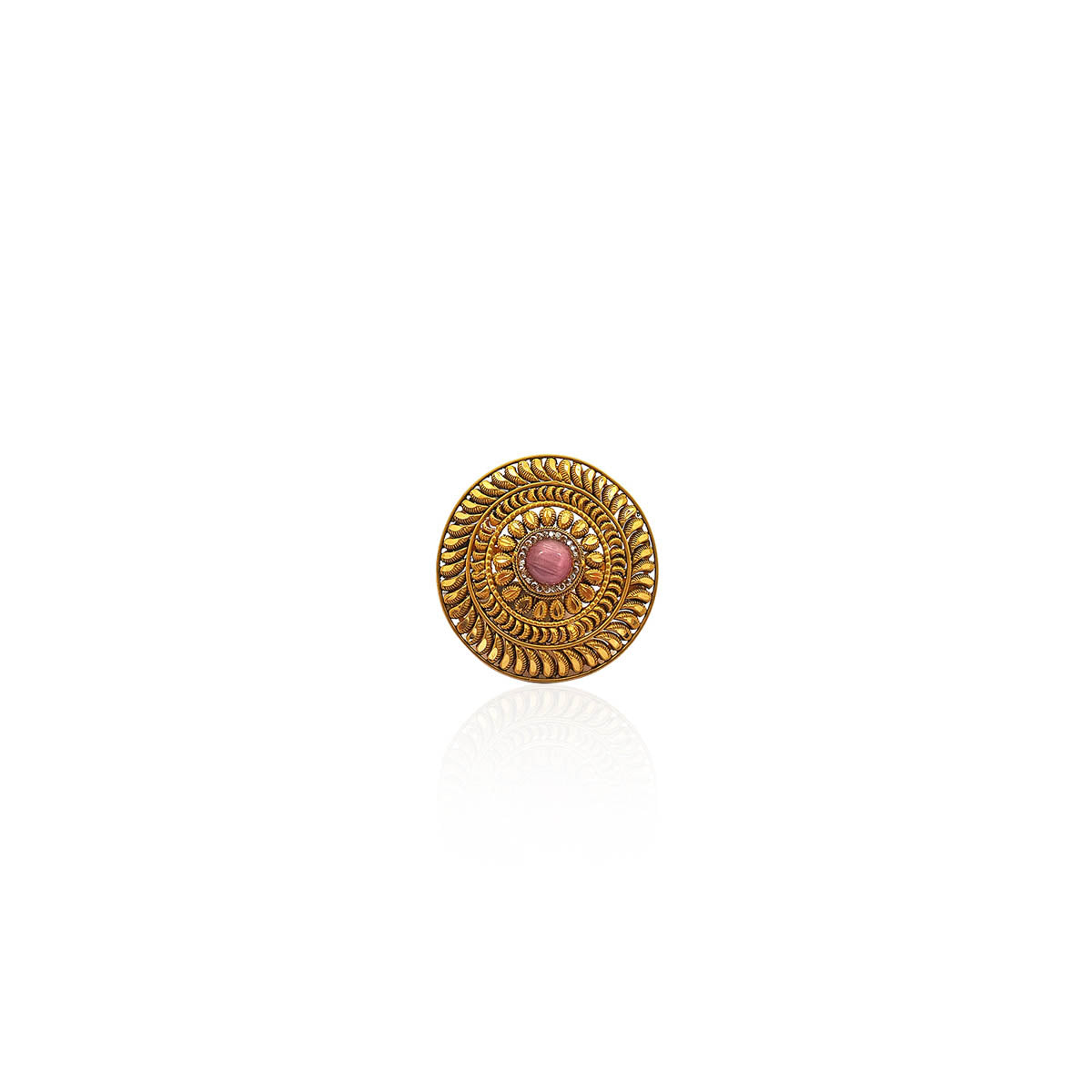 Anuprabha Traditional Gold Ring