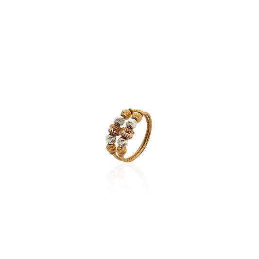 Aceline Fancy Gold Ring