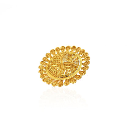 Ahilya Cocktail Gold Ring