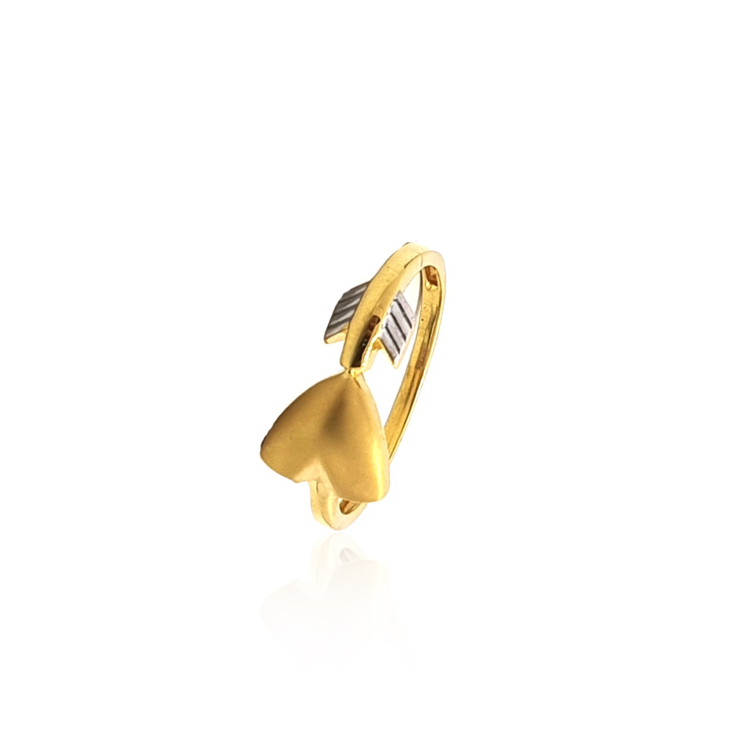 Love Bow Gold Ring