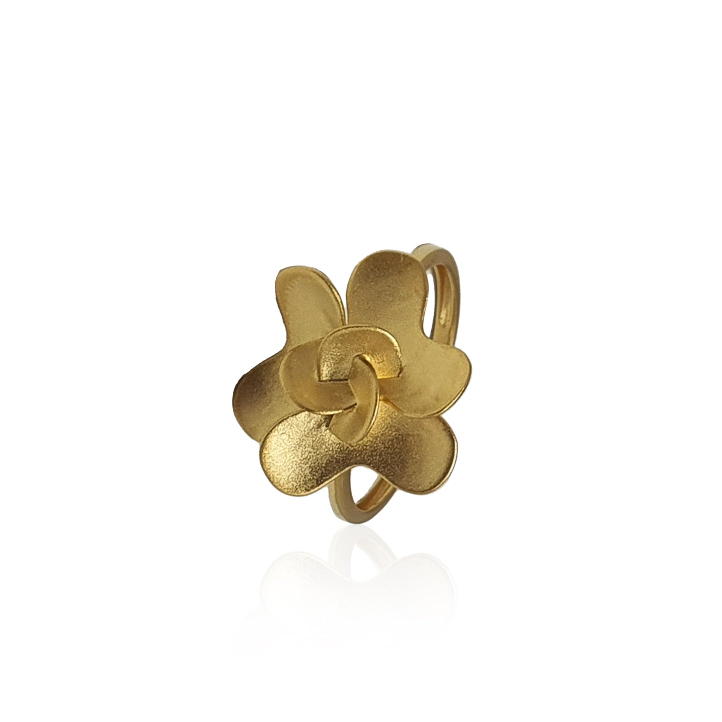 Delicate Bloom Gold Ring