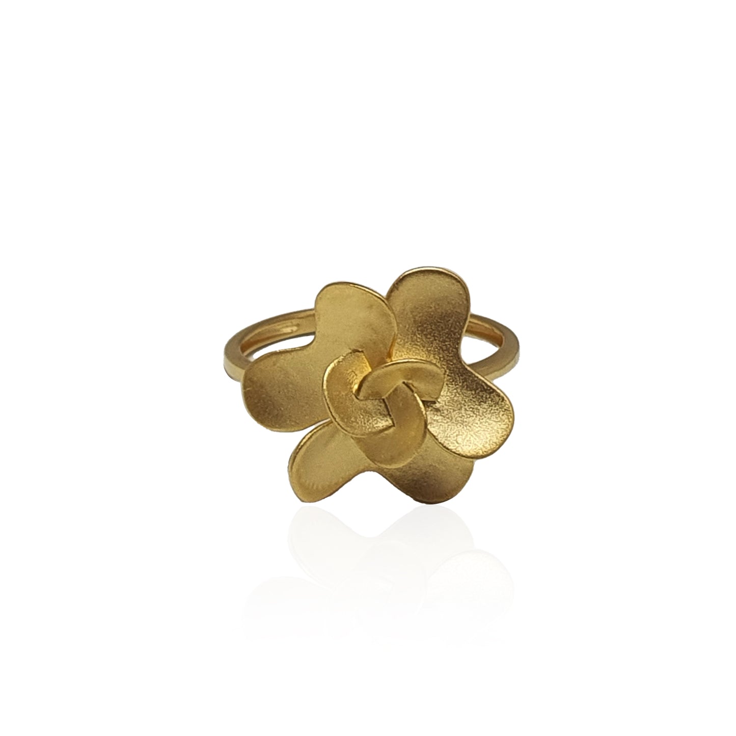 Delicate Bloom Gold Ring