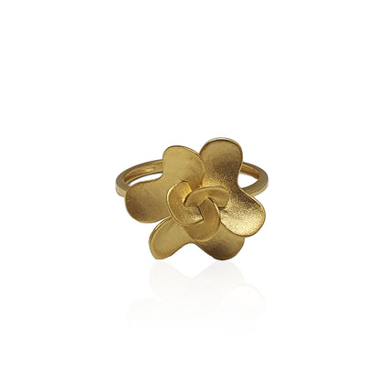 Delicate Bloom Gold Ring