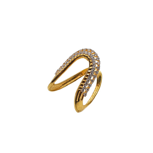 Glittering Gold Ring