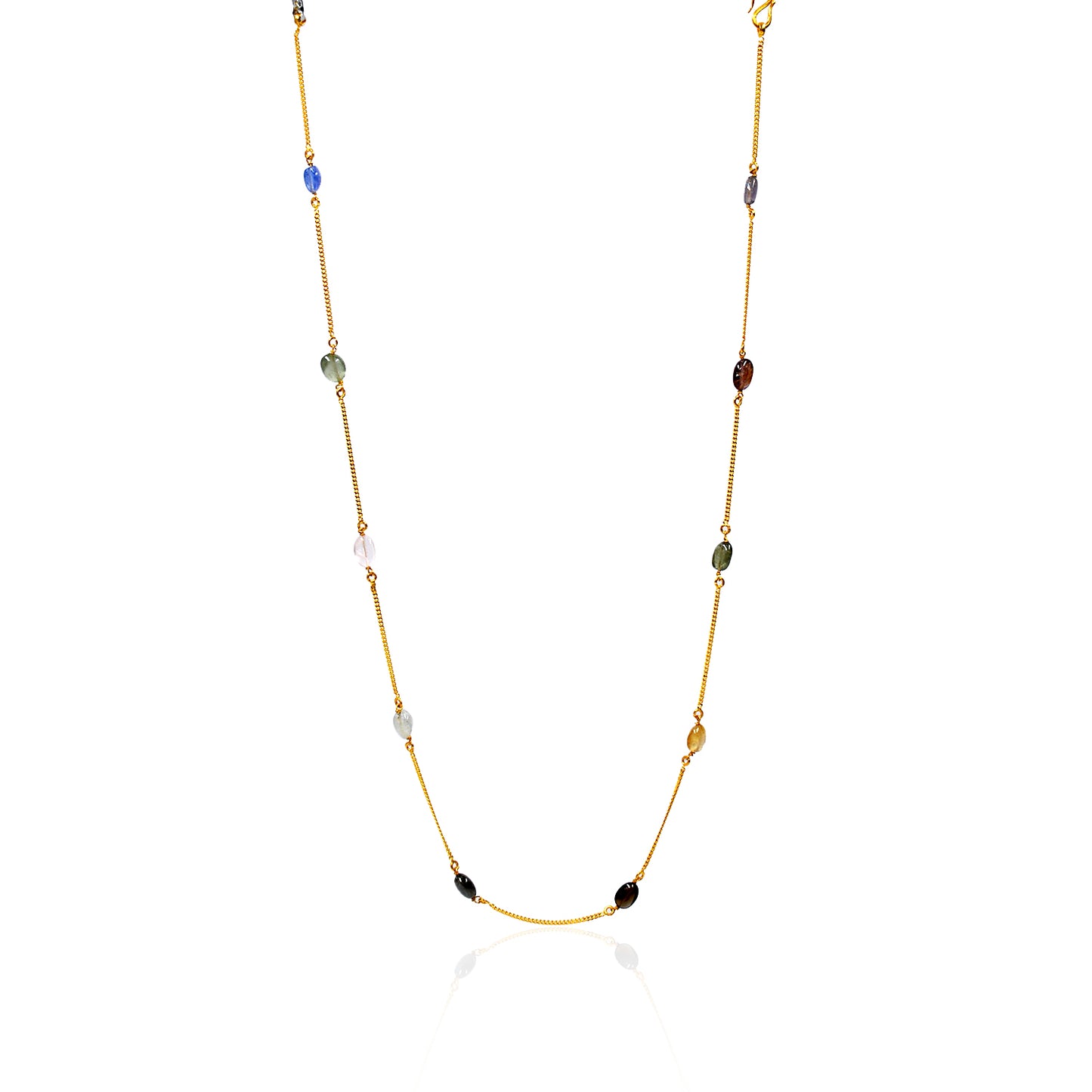 Alluring Gold Chain with Stone